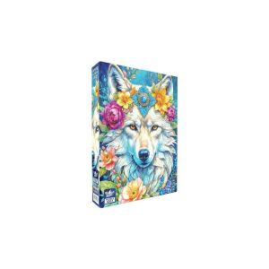 Black Sea 500 db-os puzzle - Among the Flowers - Wolf (BS82401) 137433546 - Puzzle