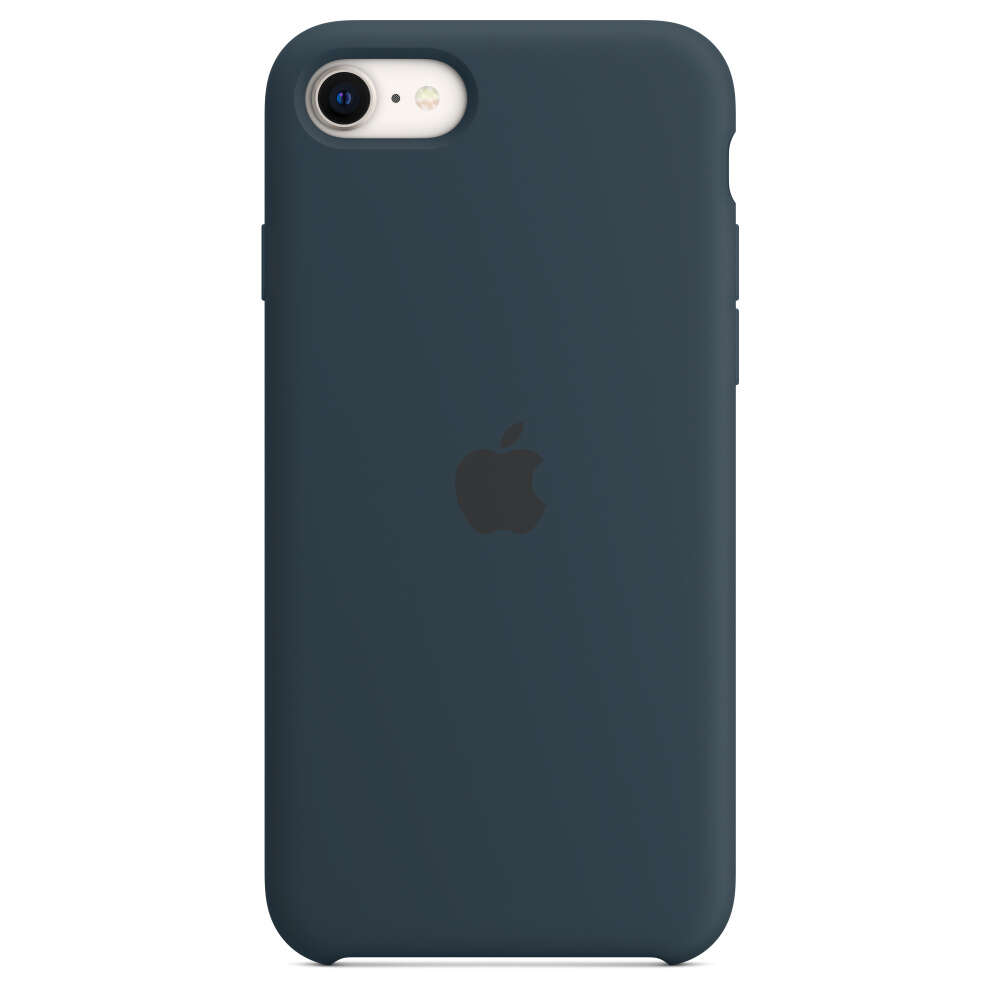 Apple iPhone SE 4.7&quot; Kék gyári szilikon mobiltelefon tok