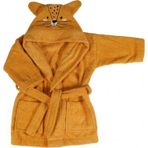 Blush & Blossom Leopárd Lenny fürdőköntös 0-1 éveseknek