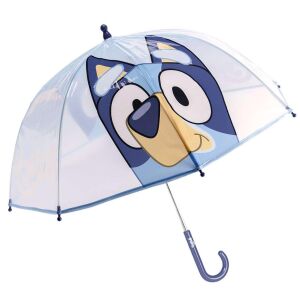 DISNEY Bluey prozirni dječji kišobran, promjer 71 cm, s likom Bluey - Dječji kišobran