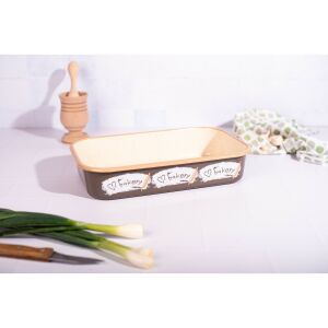 Metalac Bakery smaltovaný plech na pečenie 3,7L, 32cm. Odolný a ľahko čistiteľný plech na pečenie. - Nádoby na varenie a pečenie