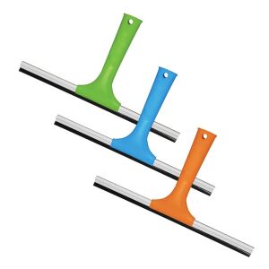 York 30 cm-es ablaklehúzó rozsdamentes acél pengével és műanyag nyéllel, csíkmentes tisztításhoz - YORK