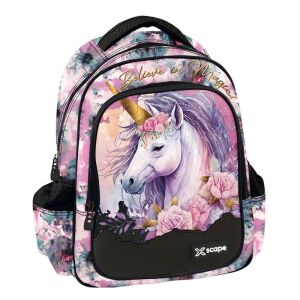Ghiozdan grădiniță Xscape Unicorn pentru fete, design unicorn - Rechizite pentru grădiniță