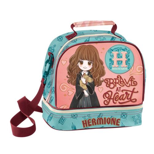 Taška na obed Harry Potter Hermione Brave, izolovaná nádoba na jedlo