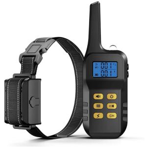 Електрически нашийник за обучение на кучета LittleDomi и дистанционно управление - Животновъдство