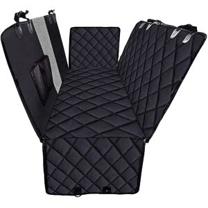 Professzionális autós takaró állatok, kutyák és macskák védelmére és szállítására, LittleDomi, autósülésre, megfigyelőablak, függőágyszerű oldalsó részek, csúszásmentes, vízálló, steppelt, 13 137453511 - Háttámla- és ülőfelületvédő