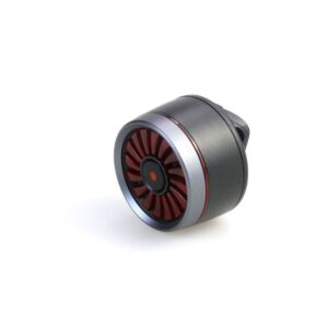 Intelligentes Fahrradrücklicht, 5 Leuchtmodi, SMD-LED, Bremssensor, IP65 wasser- und staubdicht, USB-Aufladung, Aluminium, Schwarz 137453778 - Zubehör für Fahrräder