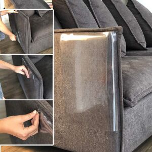 10 darabos, egy méretű lepedőkészlet, védelem a macskák és kutyák okozta karcolások ellen fa tárgyakhoz vagy textíliákhoz, ágyhoz, kanapéhoz, székhez, ajtóhoz, szőnyeghez, öntapadós polietilé 137453986 - Kiegészítők háziállat tartáshoz