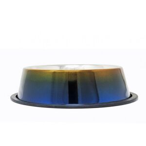 Rozsdamentes etetőtál, szuper fényes színátmenettel, gumiperemes - felső 18,0cm/alsó 25,5cm, 0,90l 137456814 - Raintech