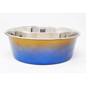 Raintech Rozsdamentes nehezített itatótál, szuper fényes színátmenettel - 14,0cm, 0,60l 137457304 - Raintech