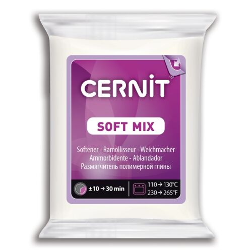 Cernit Soft Mix gyurmalágyító, 56g, polimer gyurmához, könnyebben formázhatóvá teszi a gyurmát