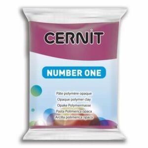 Cernit süthető gyurma N°1, 56 g - bordó