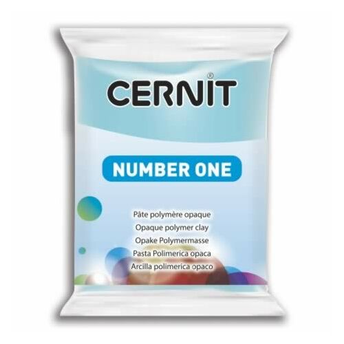 Cernit Number One égkék színű süthető gyurma, 56g