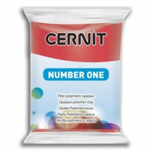Cernit süthető gyurma N°1, 56 g - piros