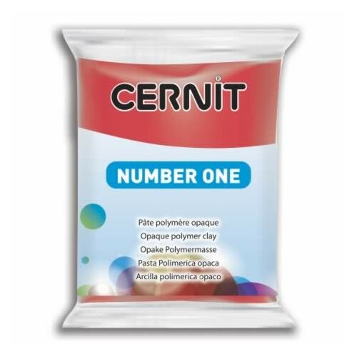 Cernit süthető gyurma N°1, 56 g - piros