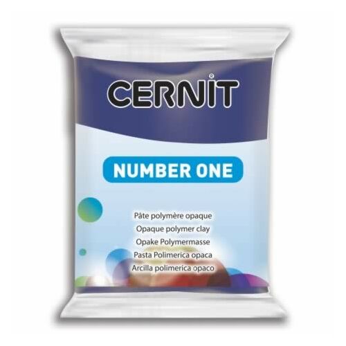 Cernit Number One polimer gyurma, tengerkék szín, 56g-os csomag