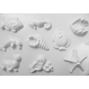 Gipszkiöntő forma, normál - Tengeri állatok
