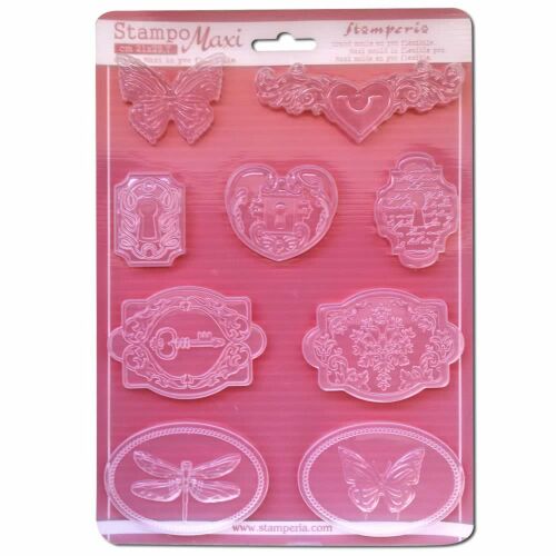 Lágy PVC öntőforma - A4 - - Zárak és kulcsok 139854859