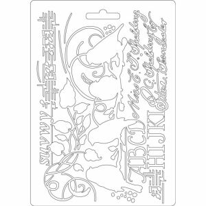 Lágy PVC öntőforma - A5 - Madarak