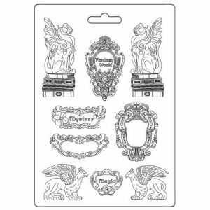 Lágy PVC öntőforma A4 - Sir Vagabond in Fantasy World elements