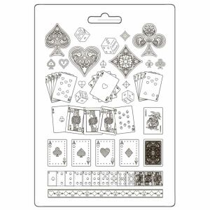 Lágy PVC öntőformaA4 - Master of Magic cards