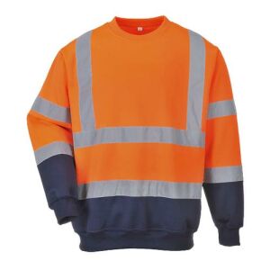 Portwest Kéttónusú Hivis pulóver 143991740 - Láthatósági ruházat