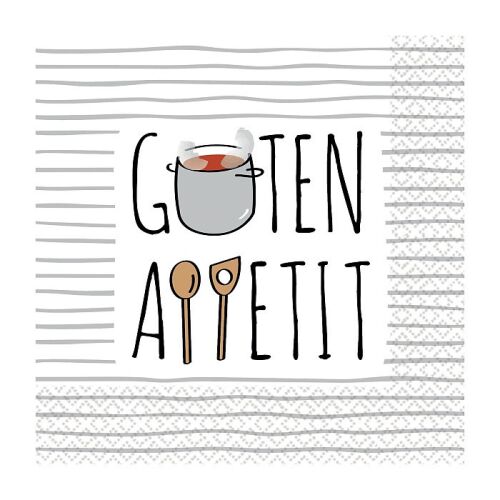 Guten Appetit Strip szalvéta 16 db-os 33x33 cm 137517764