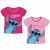 Disney Lilo és Stitch, A csillagkutya Surprised gyerek rövid póló, felső 3 - 8 év / 98 - 128 cm 137519585