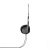 Nedis HPWD1101BK vezetékes fejhallgató, füldbe helyezhető, 3,5 mm, 1,2 m 137524261