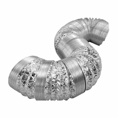 Flexibilis Alumínium Cső - 120mm x 3m Légtechnikai Csatorna 169948023 - Légtechnikai cső és idom