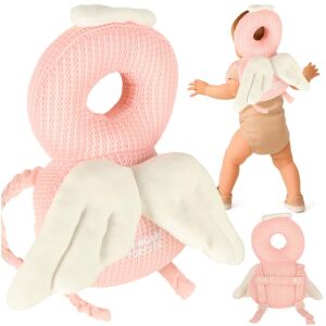 Plüss Fejvédő hátizsák párna - angyal