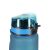 600 ml motivational water bottle with hydration indicator, straw 600ml green-blue 137525128