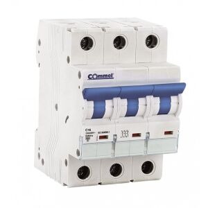 Commel Leistungsschalter 20A 3P C, 6kA 137526520 - Sicherungsautomat