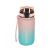 Sport Trinkflasche mit Strohhalm, Griff, 600 ml, rosa-blau 137526603