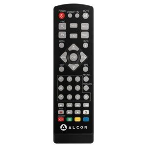 DV Alcor Távirányító HDT 4400S DVB-T vevőhöz (ALCTI4400S) 137526983 - Alcor