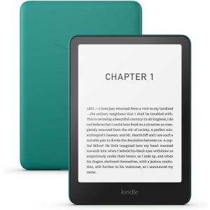 Amazon Kindle Paperwhite (2024) 7 hüvelykes E-book olvasó, 16GB, Metallic Jade színben - eBook olvasó