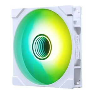 PHANTEKS M25 Gen2 140mm D-RGB PWM Fordított Légáramú Ventilátor - Fehér 140797849 - Phanteks