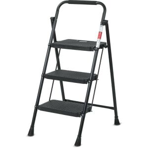 LAMART EUROSTEP 3 Fokos Háztartási Létra - Könnyű és Stabil 140745541 - Lamart