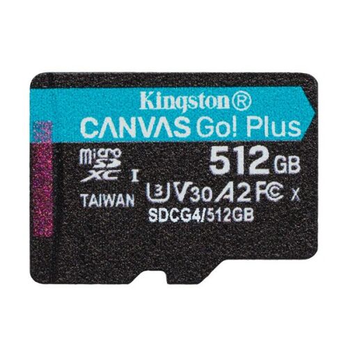 Kingston Canvas Go! Plus 512GB microSDXC memóriakártya 138816608