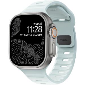 Nomad Jégkék Apple Watch Sport Szíj, kényelmes és tartós - Okosóra szíj