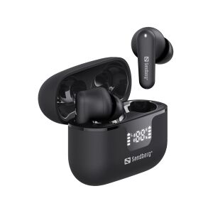 Sandberg Wireless Earbuds ANC+ENC nyitott töltőtokkal - Sandberg