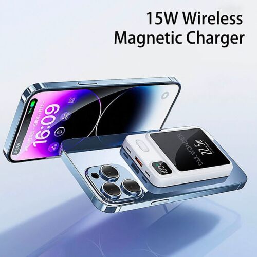 D&K Wonder 15W Vezeték nélküli mágneses töltő Külső akkumulátor iPhone-hoz