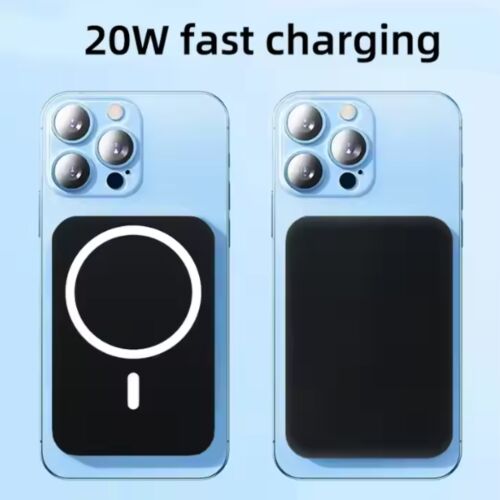 D&K MagSafe mágneses akkumulátor 10000mAh iPhone 16/15/14/13/12/11 készülékekhez, 20W gyorstöltés