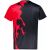 Altisport Férfi Prémium Funkcionális Sportpóló - Fekete/Piros - L 137528619
