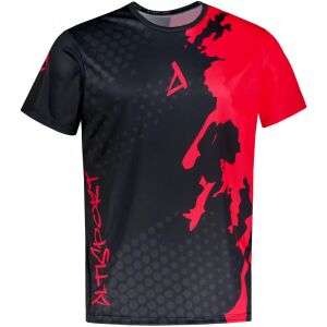 Férfi funkcionális T -piró prémium ALTISPORT VOJ/ALM112TR01 FEKETE-PIROS méret: XXXL 137528819 - Férfi póló