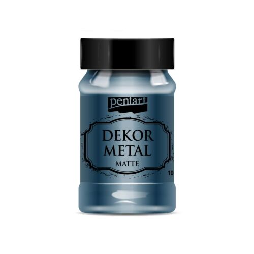 Pentart Dekormetál matt 100 ml Oxford kék