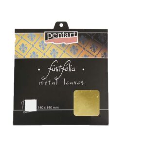 Pentart Füstfólia arany 14x14 cm 5 lap/csom
