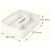 Leitz MyBox White Large Organizer Tray with Handle Dimensions