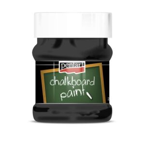 Pentart Metál Fekete Táblafesték 230ml DIY projektekhez - Művészet & Hobbi