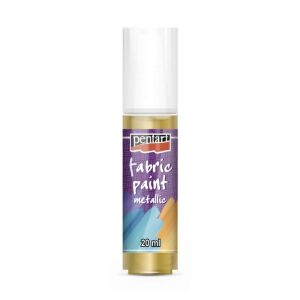 Pentart Metál Arany Textilfesték 20ml - Pentart